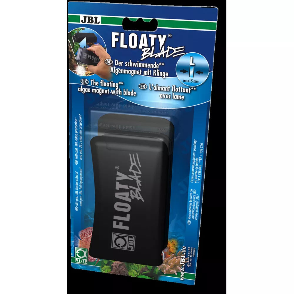 JBL Floaty Blade L plaukiantis magnetinis stiklų valiklis su ašmenimis, 15 mm