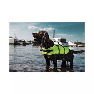 Gelbėjimo liemenė šuniui L, geltona, 40 cm 23-41 kg