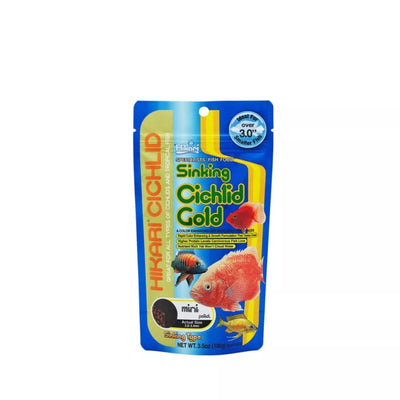 Hikari Cichlid Gold Sinking Mini maistas žuvims 100 g