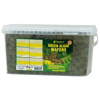 Tropical Green Algae Wafers maistas dugninėms žuvims 5 l