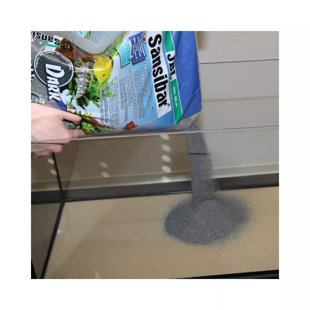 JBL gruntas Sansibar Black 5 kg (0,2-0,6 mm), juodas