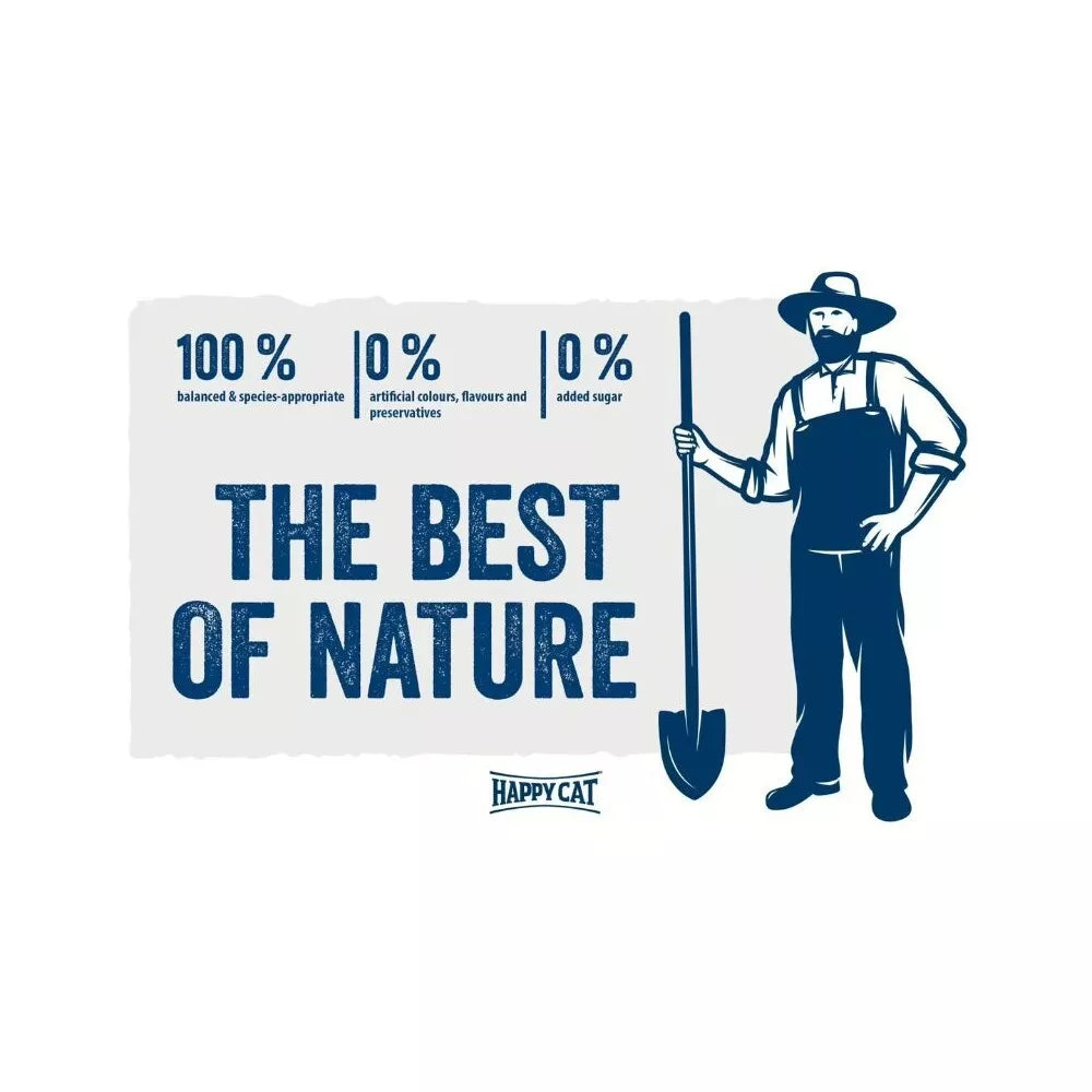 Happy Cat Duo konservai katėms su jautiena ir triušiena, 100 g