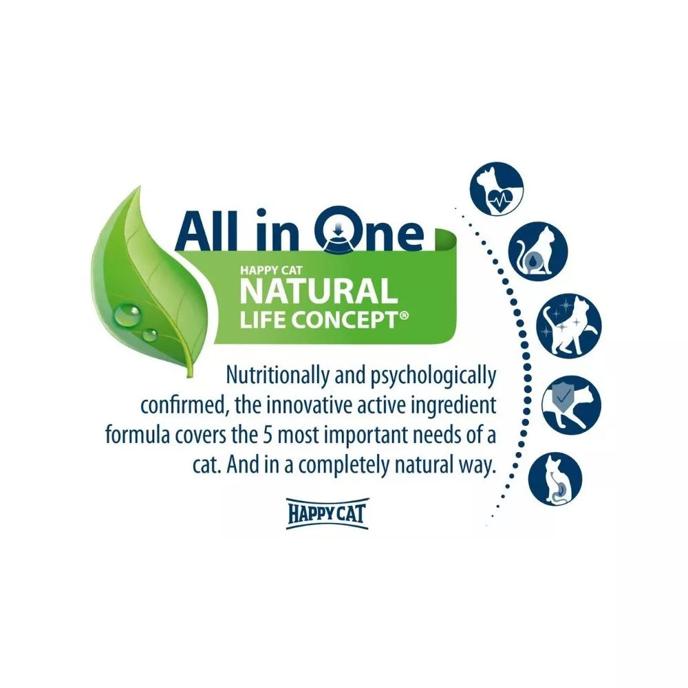 Happy Cat guliašas katėms su jautiena VoralpenRind, 10x85 g