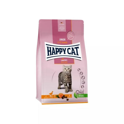 Happy Cat visavertis pašaras jauniems kačiukams su antiena Junior LandEnte, 4 kg