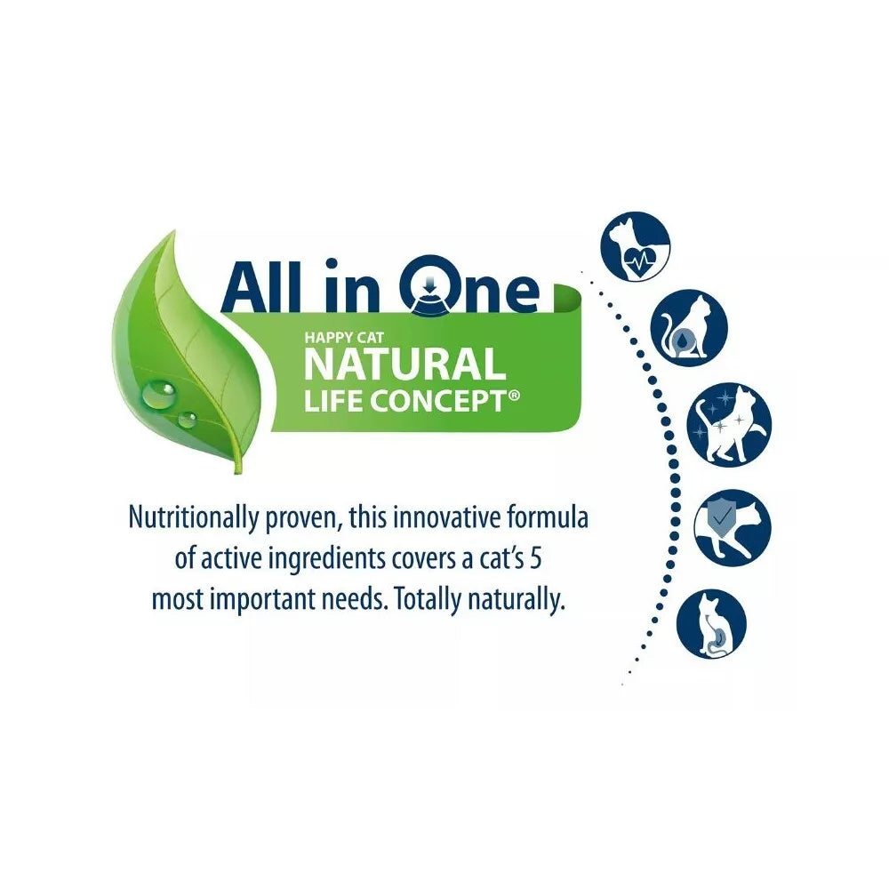 Happy Cat visavertis pašaras sterilizuotoms katėms Sensitive Urinary Control, 1,3 kg