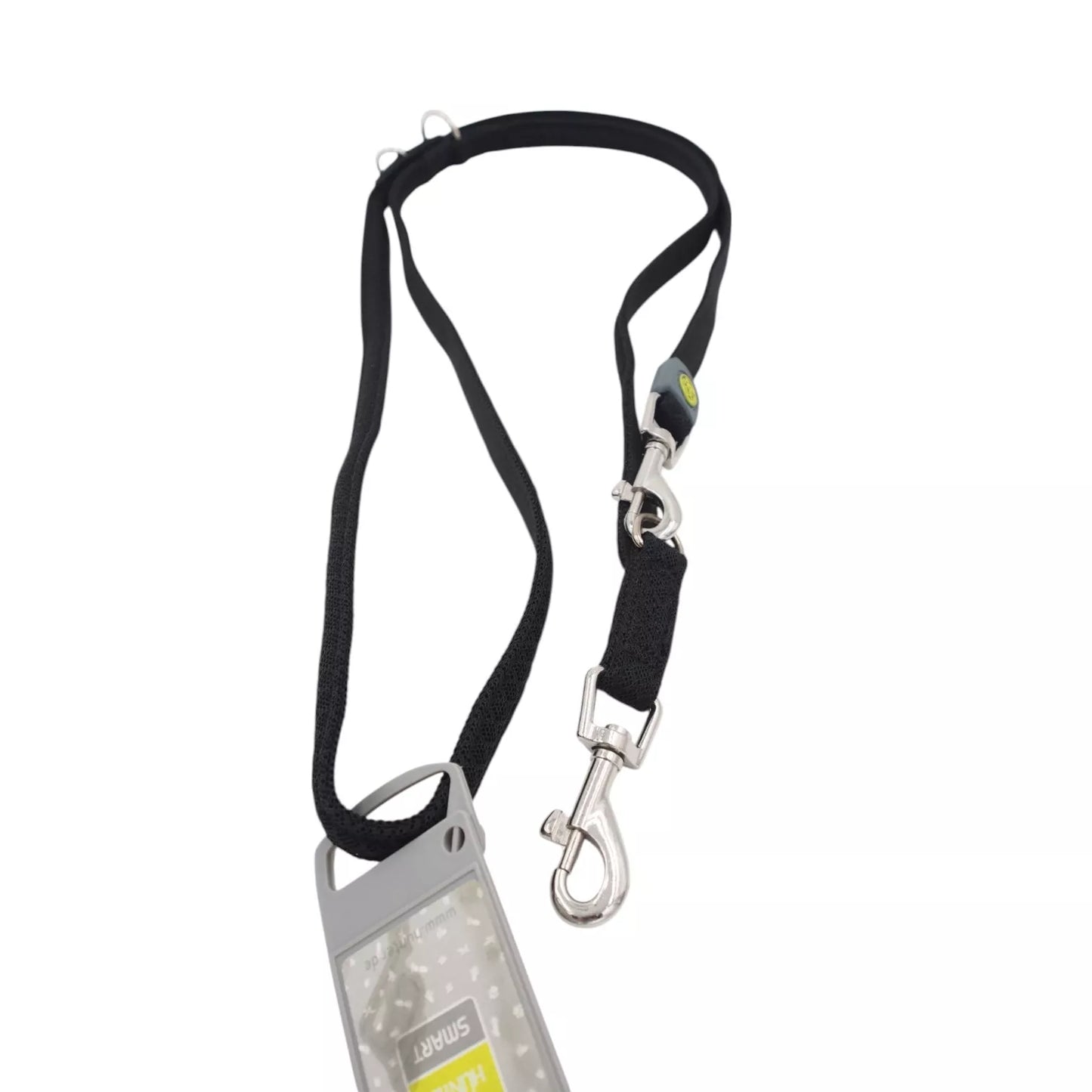 HUNTER „Outdoor“ juodas šunų pavadėlis, 15/200 cm