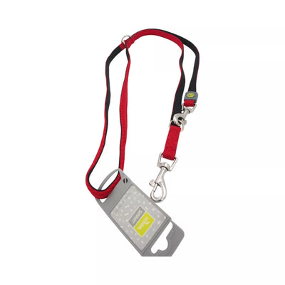 HUNTER „Outdoor“ raudonas šunų pavadėlis, 15/200 cm