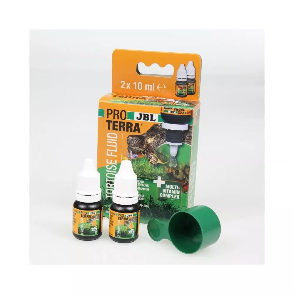 JBL ProTerra vitaminai sausumos vėžliams, 2x10 ml