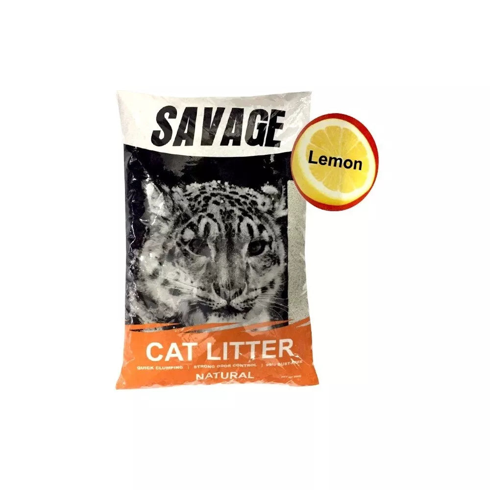 Kraikas katėms sušokantis, su citrinų kvapu, Savage