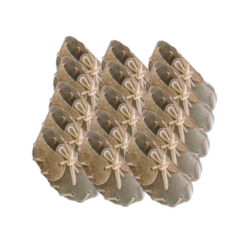 Skanėstas šunims sausgysliniai maži rudi batai, 50 vnt., 7 cm, 8 g