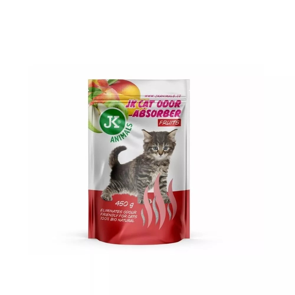 Kvapų neutralizatorius kačių tualetams, vaisių kvapo, 450 g