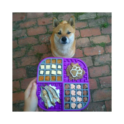 Laižymo kilimėlis LickiMat Dog Slomo, žalias