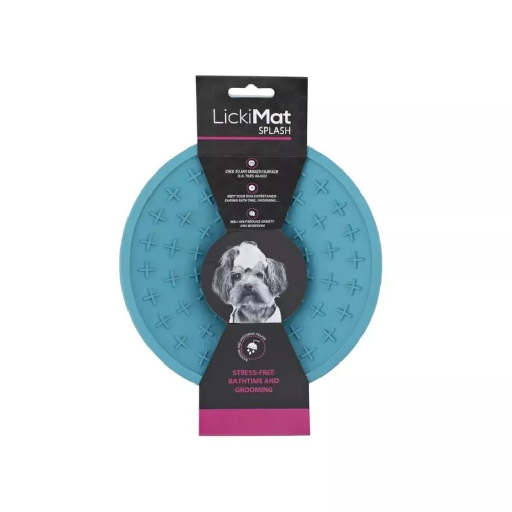Laižymo kilimėlis LickiMat Dog Splash, turkio spalvos
