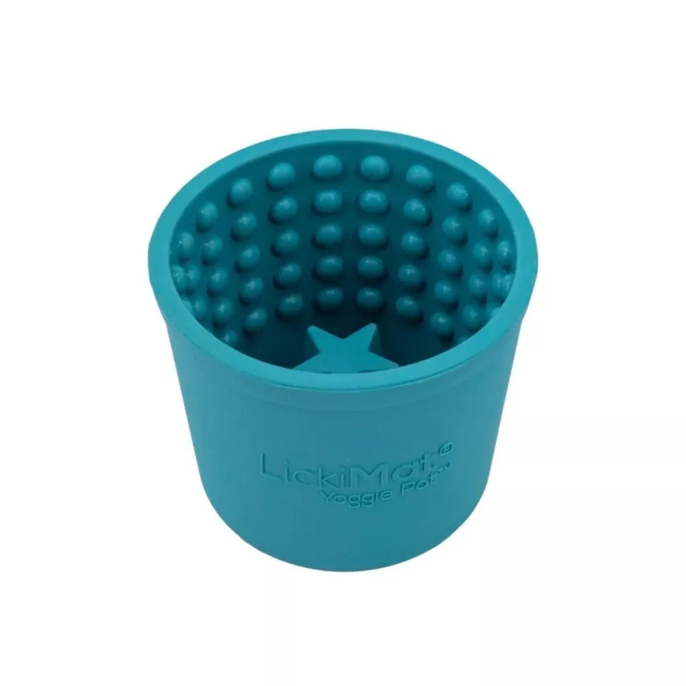 Laižymo puodelis LickiMat Dog Yoggie Pot, turkio spalvos