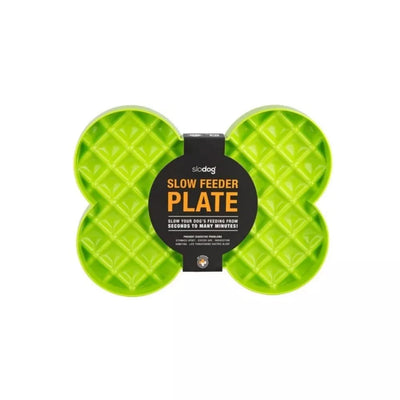 Lėto ėdimo dubenėlis LickiMat Dog Slodog, žalias