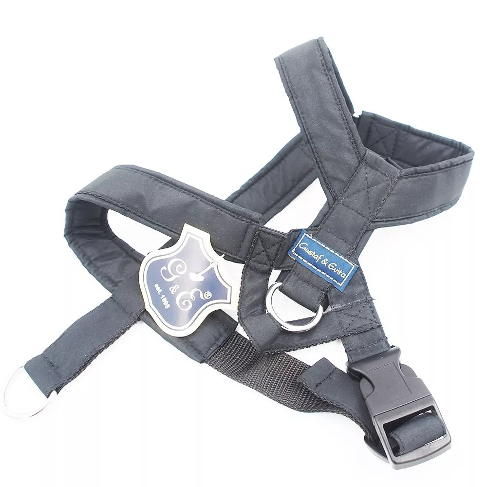 M Gustaf & Evita šunų petnešos juodos