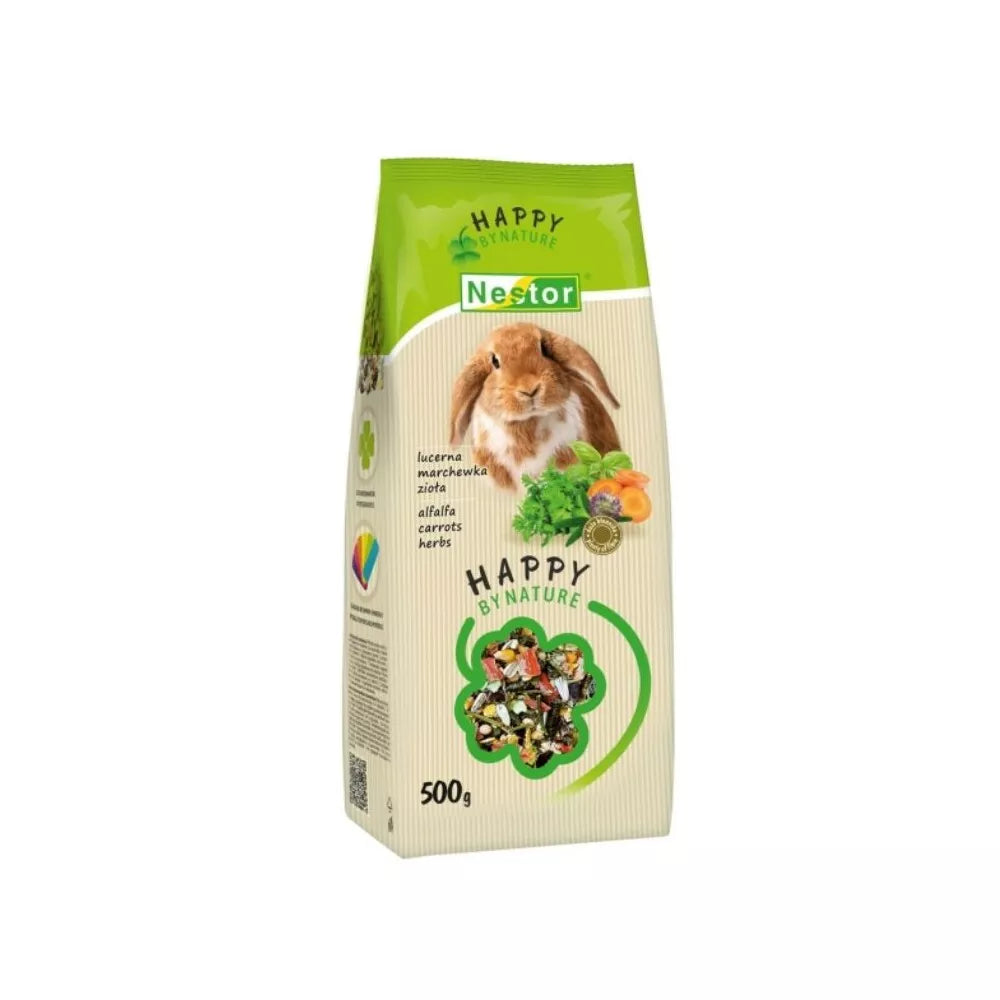 Maistas triušiams Nestor Rabbit Happy by Nature  700 ml