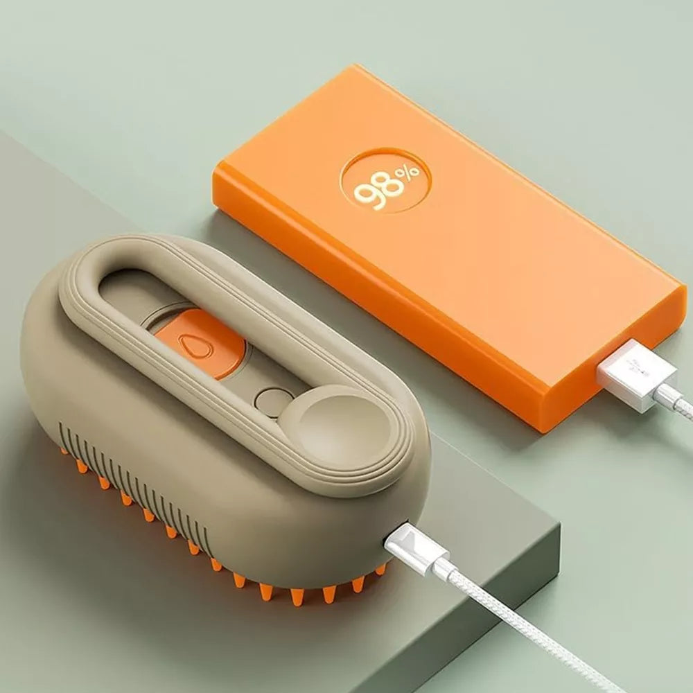 Masažinis šepetys gyvūnams