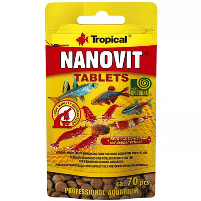 Tropical Nanovit smulkios tabletės 10 g