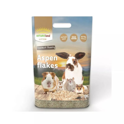 Nature Land drebulės pjuvenos, 9 l