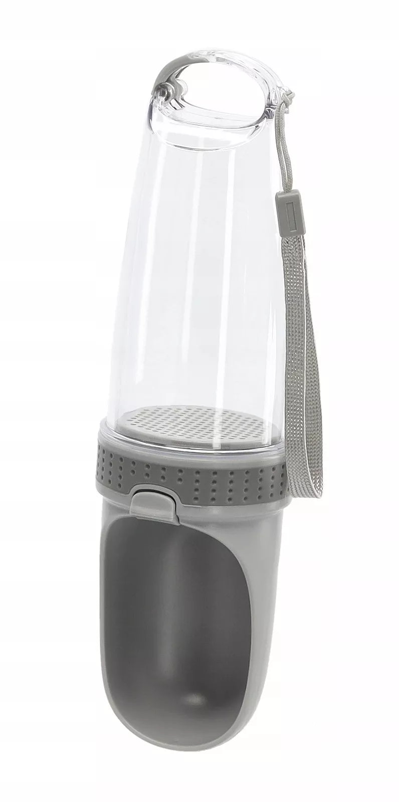 Nešiojamas vandens buteliukas–girdykla šuniui 350 ml