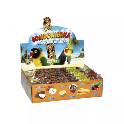 Bombonierka gardėsiai vidutinėms papūgoms 12 vnt.