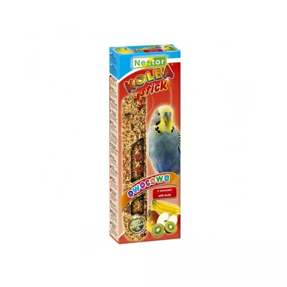 Nestor skanėstai banguotoms papūgoms su vaisiais 2 vnt.