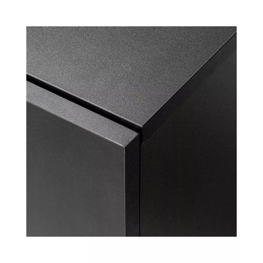 Opti Set 130 spintelė  stačiakampė, juoda, 61x41x80 cm