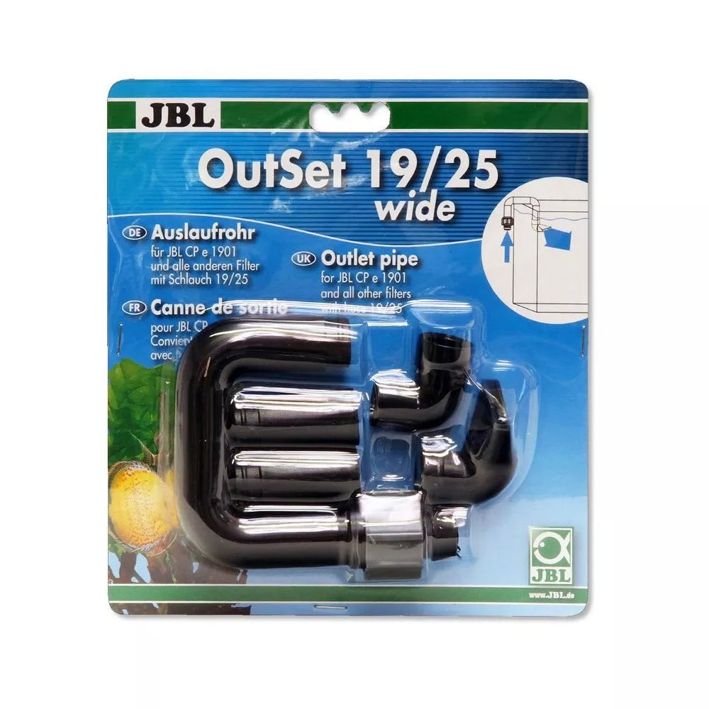 JBL OutSet wide 19/25 vandens atidavimo vamzdelis plačiu galu išoriniams filtrams CP e1900/1901/1902