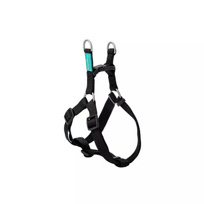 Petnešos Basic Nylon A-Type, juodos, 15 mm x 30-50 cm