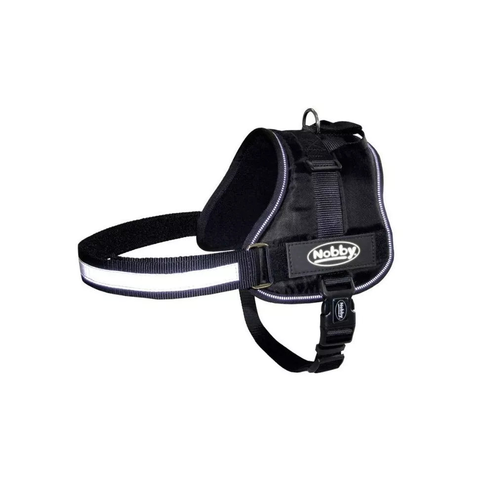 Petnešos šunims Seguro, M-L, 65-80 cm, juodos