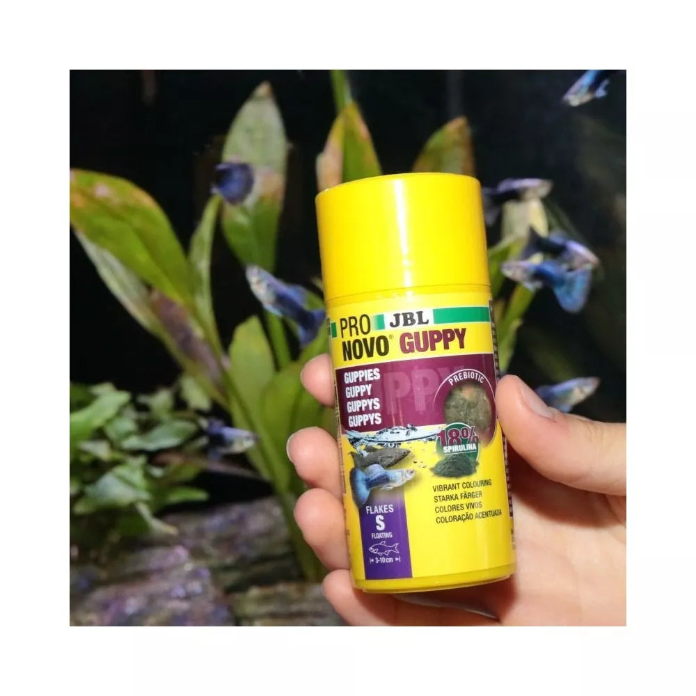 ProNovoGuppy Flakes S pašaras gupijoms 100 ml