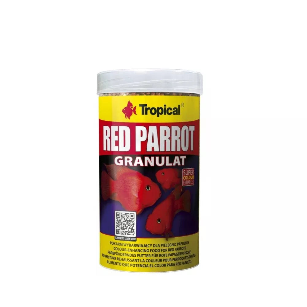 Tropical Red Parrot Granulat maistas žuvims 250 ml