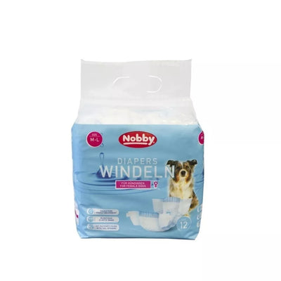 Sauskelnės šunims (kalytėms), 12 vnt., M - L, 36 - 52 cm