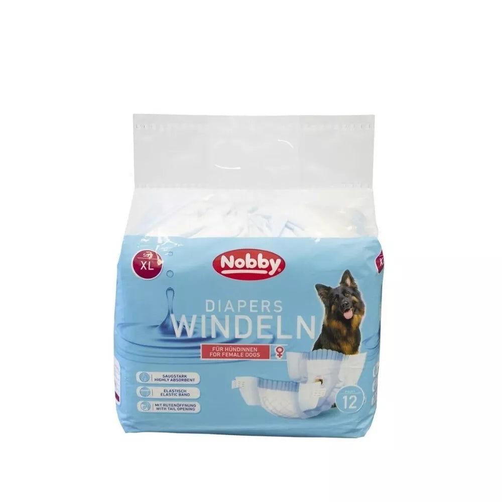 Sauskelnės šunims (kalytėms), 12 vnt., XL, 40 - 58 cm