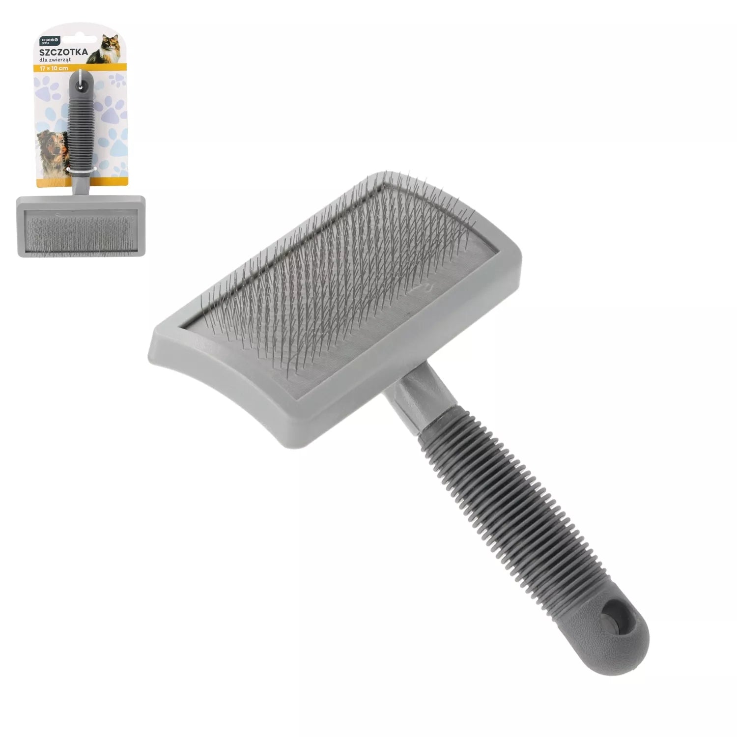 Šepetys gyvūnams 17 x 10 cm