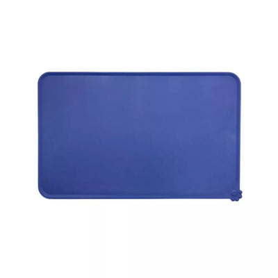 Silikoninis padėklas dubenėliams Canto, 47x30 cm, mėlynas