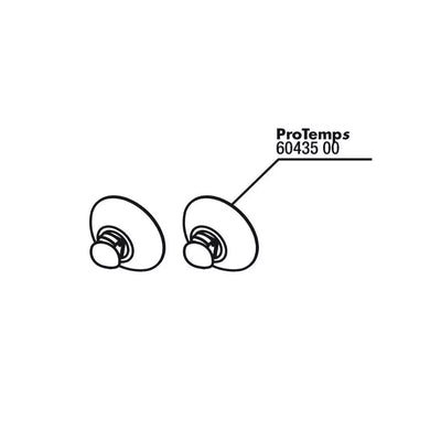 Siurbtukai ProTemp šildytuvams (2 vnt.)