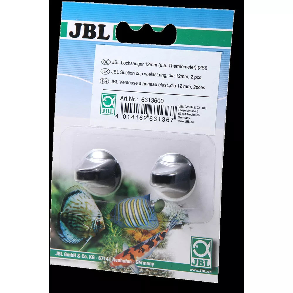 Siurbtukai stikliams termometrams, 12 mm