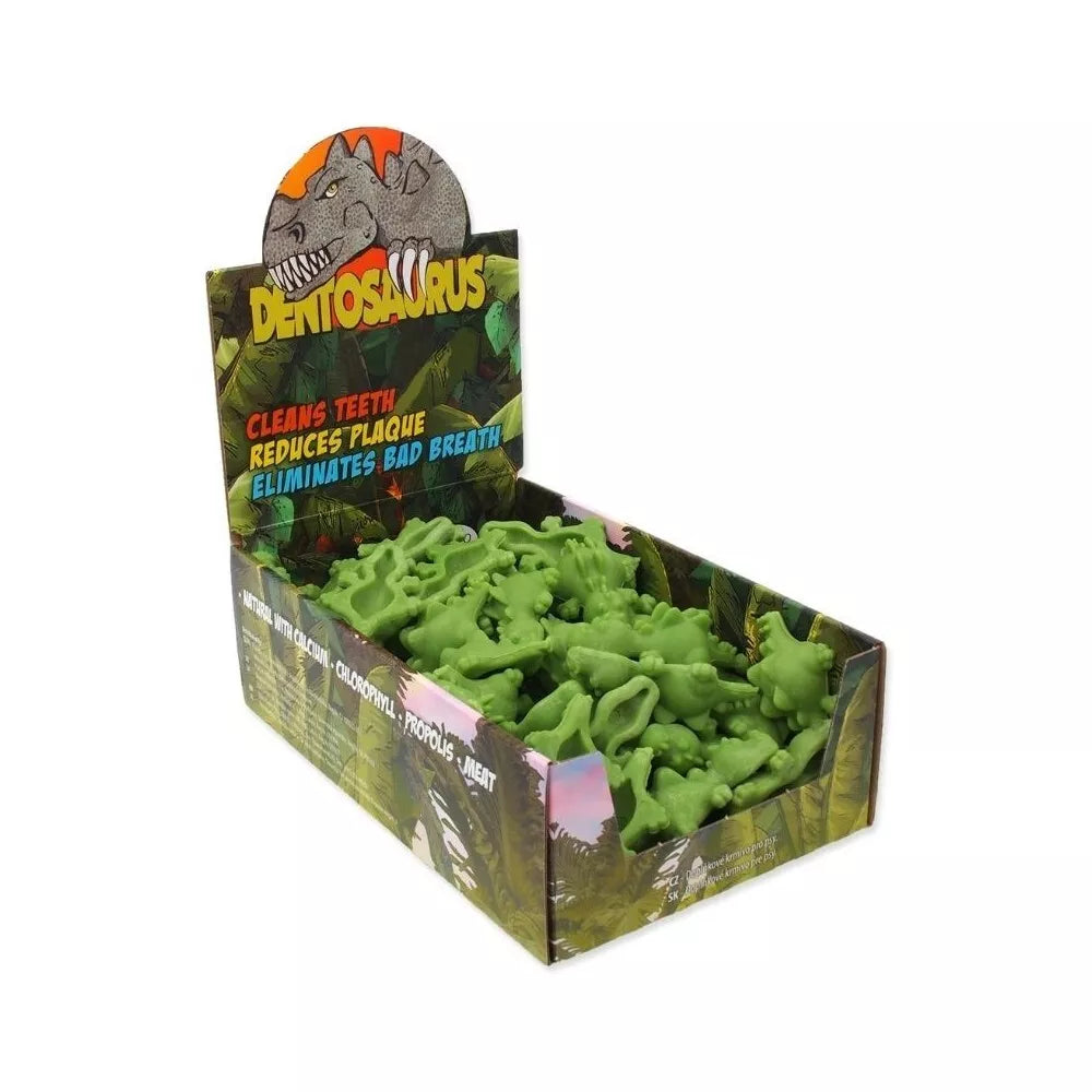 Skanėstas šunims dinozauras su chlorofilu Mr. Dental Dentosaurus, 6,5 cm (56 vnt.)