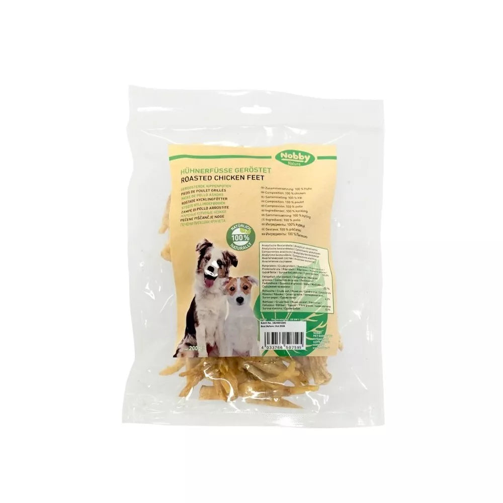 Skanėstas šunims džiovintos vištų kojos, 200 g