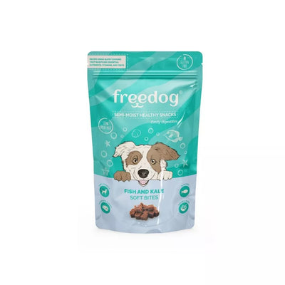 Skanėstas šunims Freedog su žuvimis ir kale kopūstais, 100 g