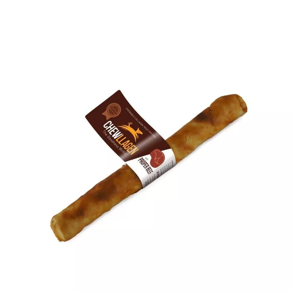 Skanėstas šunims jautienos skonio kolageno pagaliukai, 12,5 cm, 1 vnt.