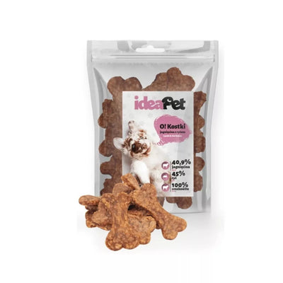 Skanėstas šunims kauliukai su ėriena ir ryžiais, 9 cm, 500 g