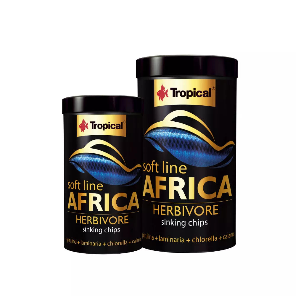 Tropical Soft Line Africa Herbivore minkštas maistas augalėdėms ir visaėdėms Afrikos žuvims 100 ml
