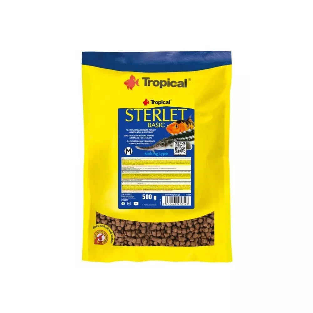 Tropical Sterlet Basic M maistas eršketams 500 g