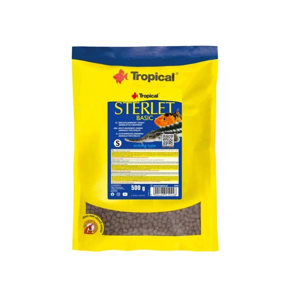 Tropical Sterlet Basic S maistas eršketams 500 g