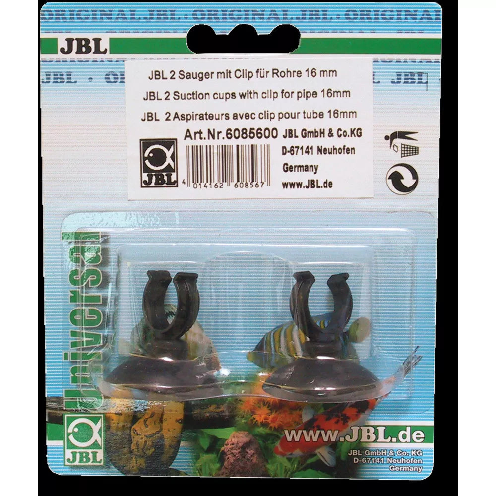 JBL siurbtukai su laikikliais 16 mm (2 vnt.)