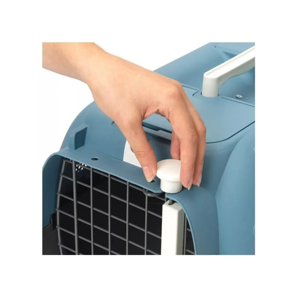 Transportavimo boksas Catit Voyageur Medium, 56,5x37,6x30,8 cm, raudonas