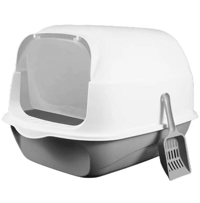 Uždara kačių kraiko dėžė su kastuvėliu